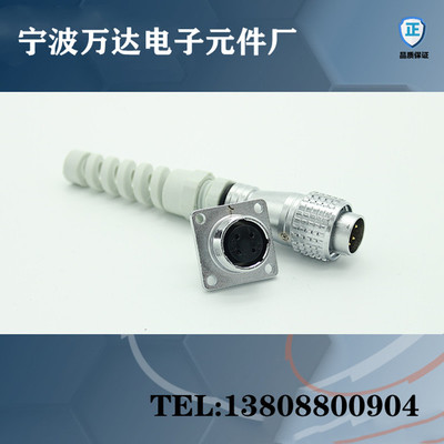 PL16波纹管尾部防水连接器